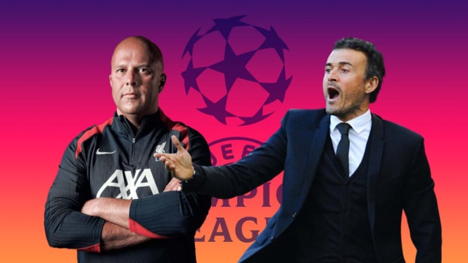 PSG vs Liverpool: Duel Strategi Luis Enrique vs Arne Slot.