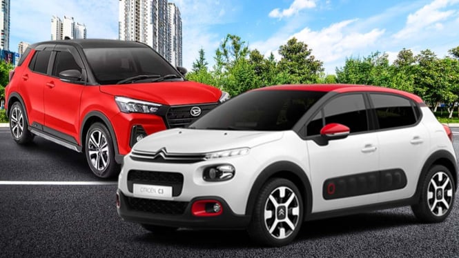 Daihatsu Rocky x Citroën C3, small SUV untuk mobil keluarga stylish.