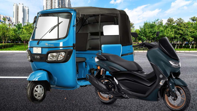 TVS King: Kendaraan Roda Tiga yang Lebih Murah dari NMAX?
