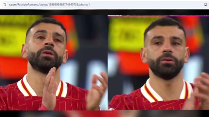 Mohamed Salah Menangis di Anfield, Isyarat Perpisahan Liverpool?