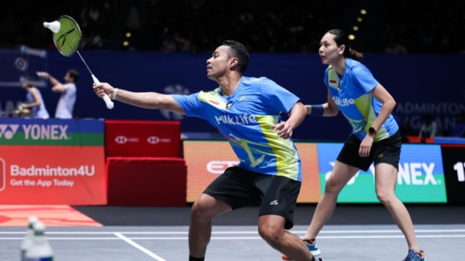 Rehan/Gloria Taklukkan Unggulan Malaysia di All England 2025.