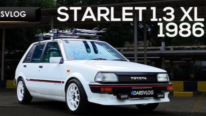 Toyota Starlet Kotak, Mobil Tua yang Cocok untuk Pemula.