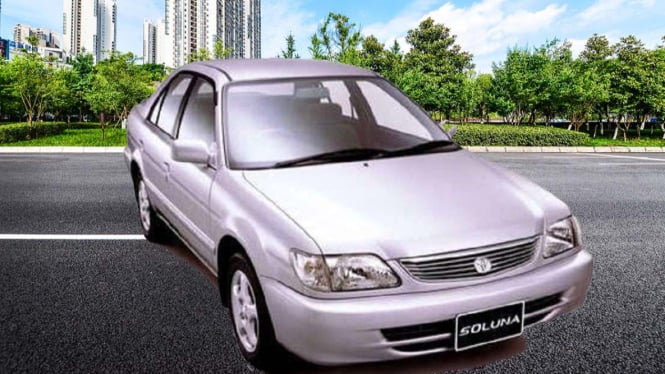 Toyota Soluna 2003 Matic, mobil murah Rp20 jutaan.