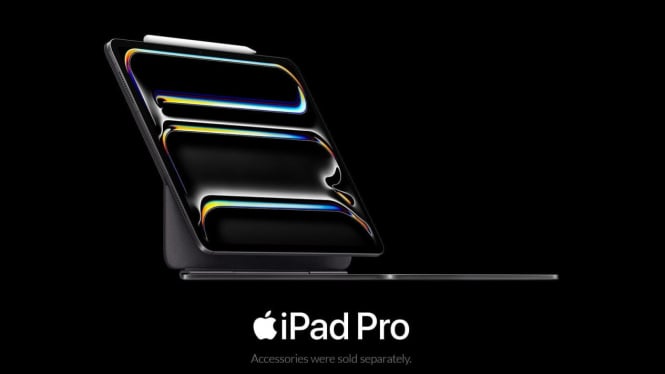 Ilutrasi iPad Pro M5.
