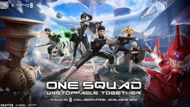 Event kolaborasi PUBG x Kaiju No.8 sudah hadir!