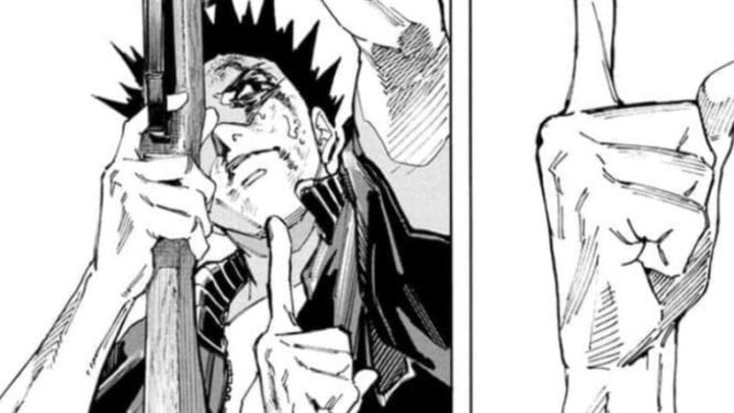 Heisuke seperti terlihat di manga