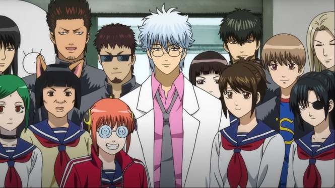 Karakter Gintama Mr. Ginpachi's Zany Class