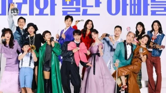 Poster drama “Marie and Her Three Daddies”