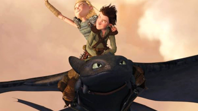 How to Train Your Dragon jadi Film Animasi terbaik DreamWorks!