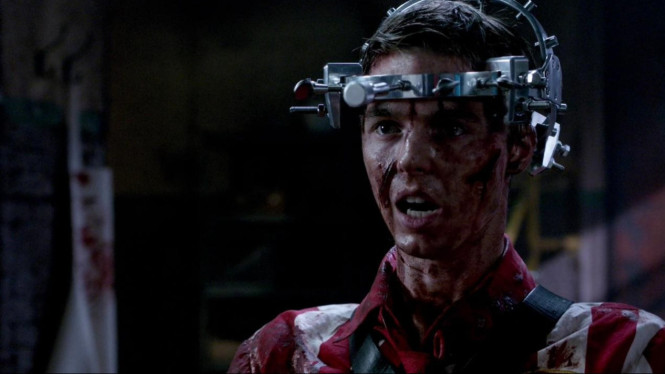 Tangkapan layar dari serial Supernatural.