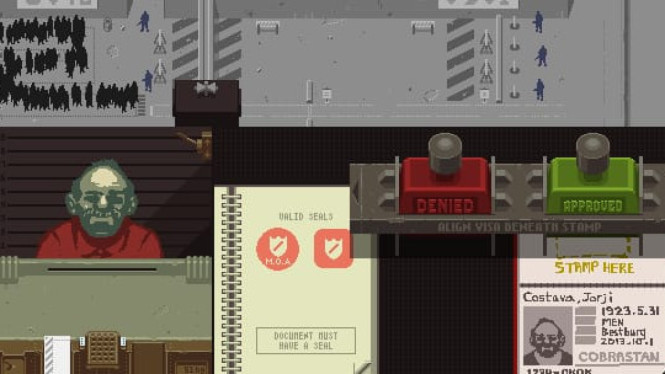 Papers, Please, Simulasi Imigrasi Penuh Resiko