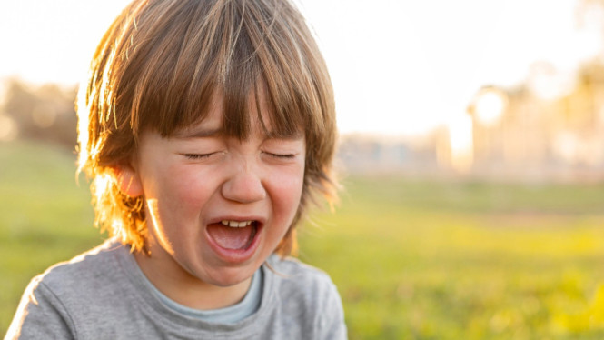 Anak yang sering menangis memiliki sensitivitas emosional tinggi