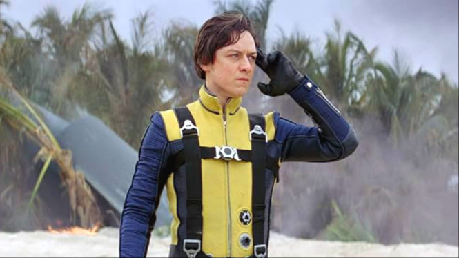 James McAvoy dalam film X: First Class