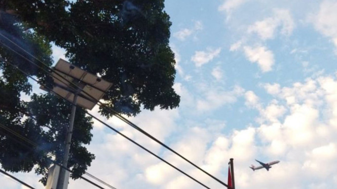 Cuaca berawan mendominasi sebagian besar wilayah Indonesia