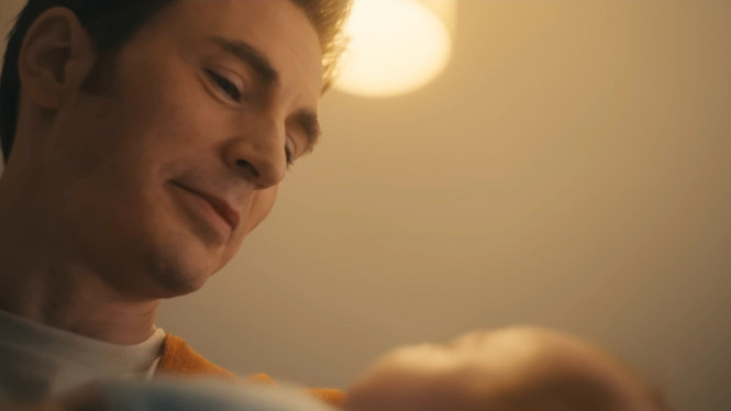 Chris Evans sebagai Steve Rogers