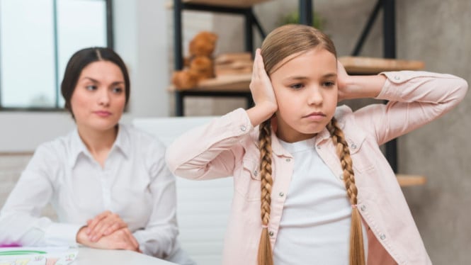 Anak yang tidak mau mendengarkan orang tua