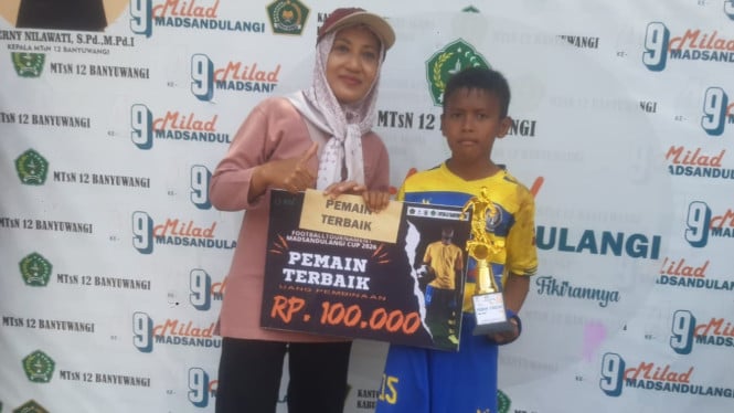 Pemain terbaik Madsandulangi Cup 2026, Reyhan Dimas