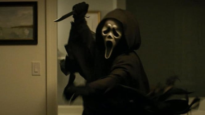 Ghostface killer dalam film Scream 7