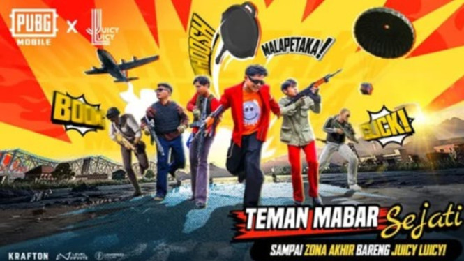 Kolaborasi PUBG Mobile dengan Juicy Luicy