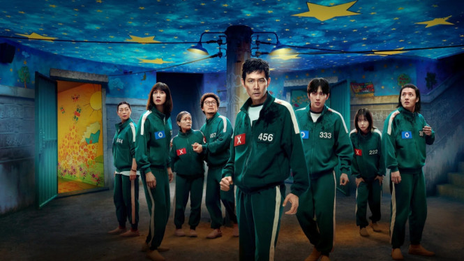 Seong Gi-hun (Lee Jung-jae) kembali ke arena