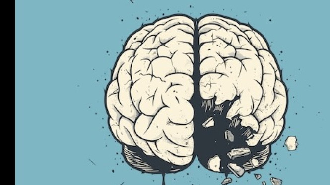 Illustrasi brain rot pada anak