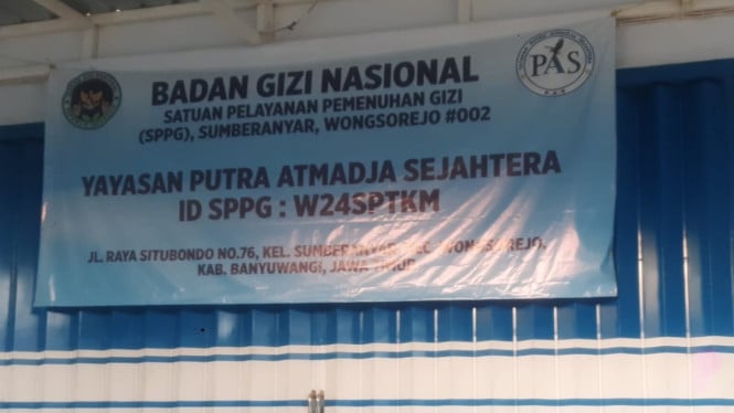 Kantor SPPG Sumberanyar, Wongsorejo, Banyuwangi, Jawa Timur