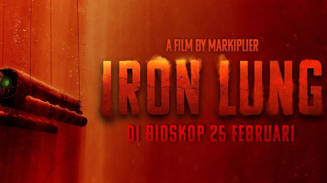 Poster promosi film Iron Lung yang sudah tayang di Indonesia