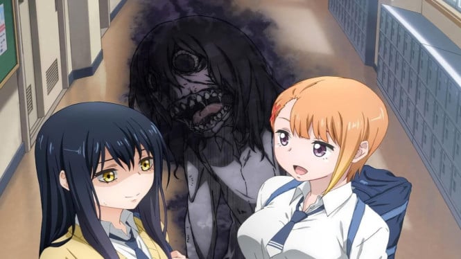 Mieruko, gadis indigo dalam anime mieruko-chan