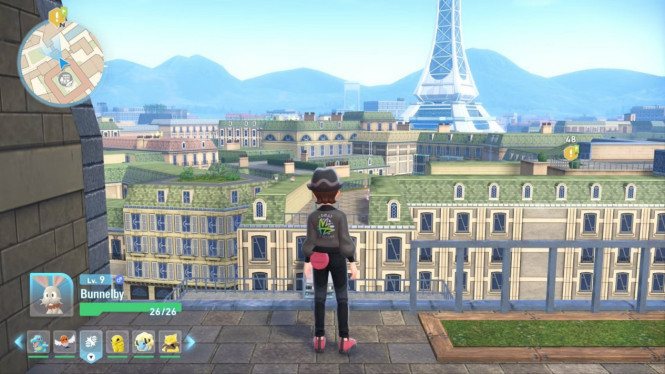 Lumiose City pada Pokémon Legends Z-A.
