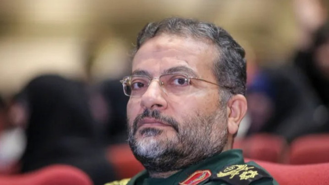 Gholamreza Soleimani, seorang perwira senior di IRGC