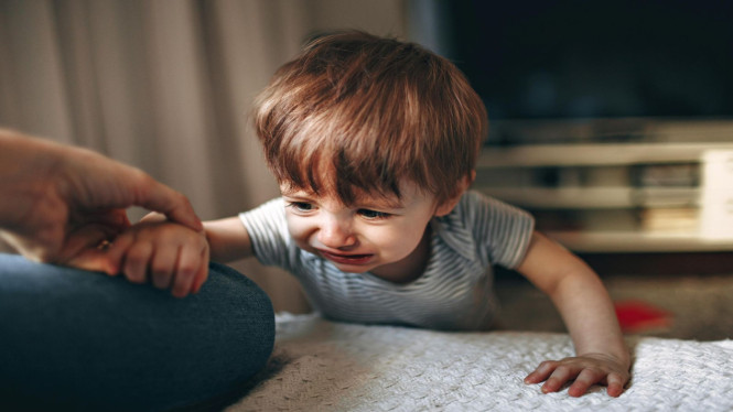 Anak belajar bahwa menangis bukan hal yang salah