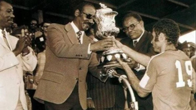 Momen Maroko juara AFCON 1976 yang kini jadi sorotan.