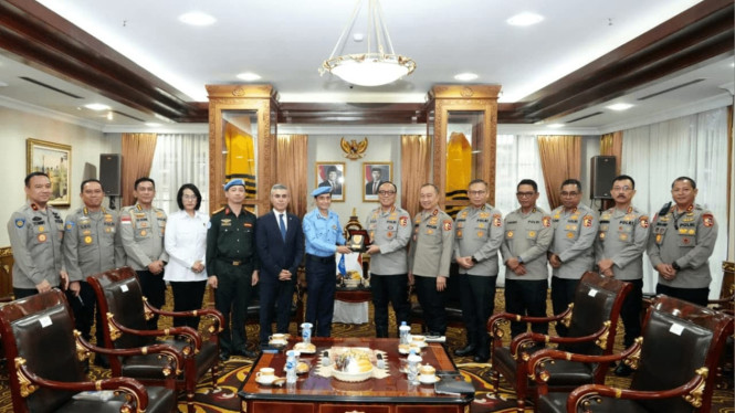 Pertemuan Polri dan PBB Perkuat Misi Perdamaian Dunia