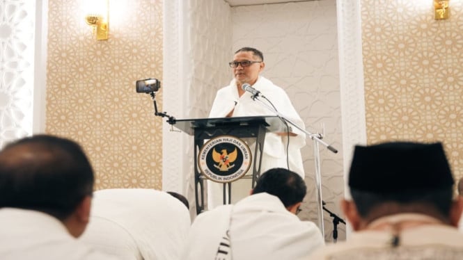 Mochamad Irfan Yusuf selaku Menteri Haji dan Umrah Republik Indonesia mengapresiasi kinerja Kementerian Haji dan Umrah Republik Indonesia.