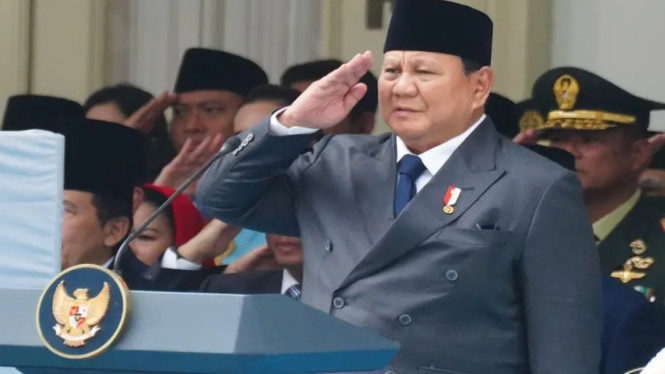 Presiden RI Prabowo Subianto dalam Upacara Hari Lahir Pancasila 2026
