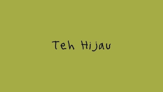 Video Lagu Teh Hijau dari Tulus