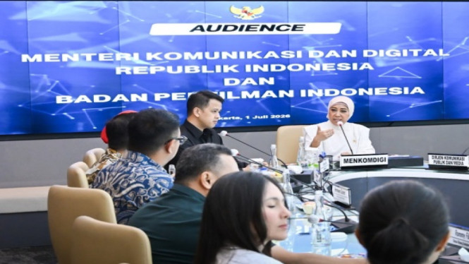 Ajak Industri Perfilman Terapkan PP Tunas, Komdigi Bertemu Badan Perfilman Nasional