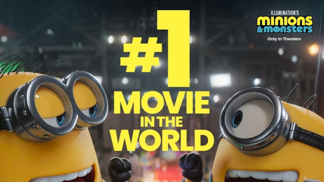 Promosi Film Minions & Monsters di Akun Instagram Resmi Minions