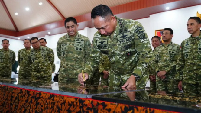 TNI Sahkan Doktrin Perisai Trisula Nusantara, Hadapi Perang Modern