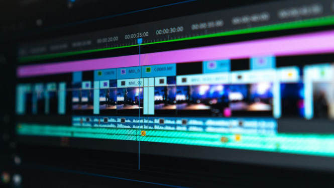 Ilustrasi Editing Video