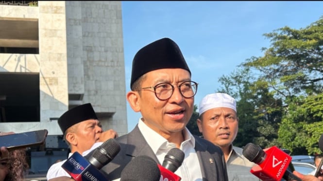 Kementerian Kebudayaan Republik Indonesia memastikan pembangunan gedung baru di sebelah kiri Istana Merdeka tidak melanggar aturan cagar budaya.