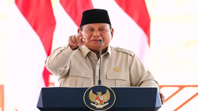 Presiden Prabowo dalam Pidatonya di Lombok