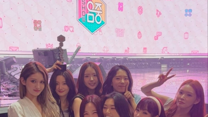 Kemenangan I.O.I di Music Core pada 4 Juli 2026