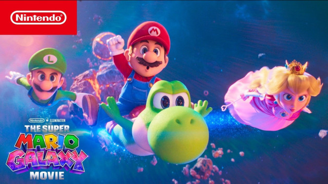 Mario kembali berpetualang dalam film animasi terbarunya