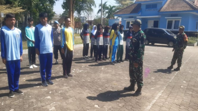 Seleksi anggota Paskibraka Kecamatan Wongsorejo