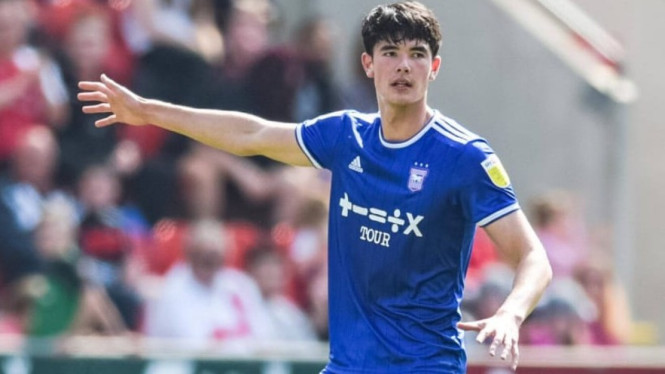 Elkan Baggott saat masih berseragam Ipswich Town