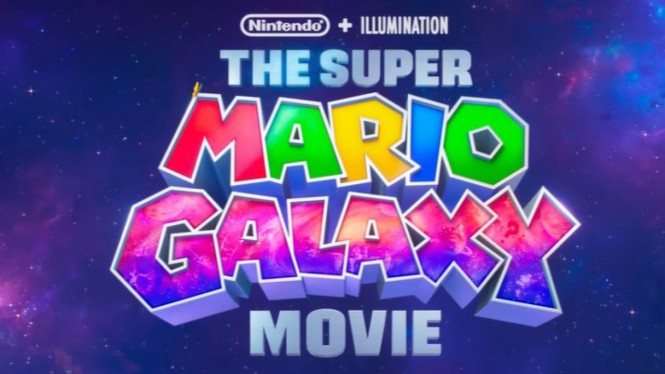 Logo resmi The Super Mario Galaxy Movie