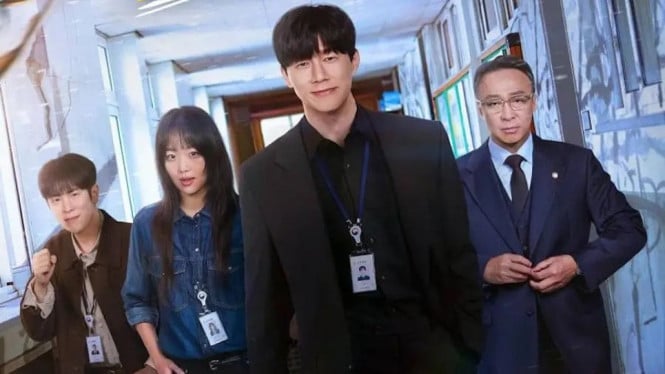 Pemeran drama Korea Teach You a Lesson yang mengangkat berbagai persoalan di dunia pendidikan.