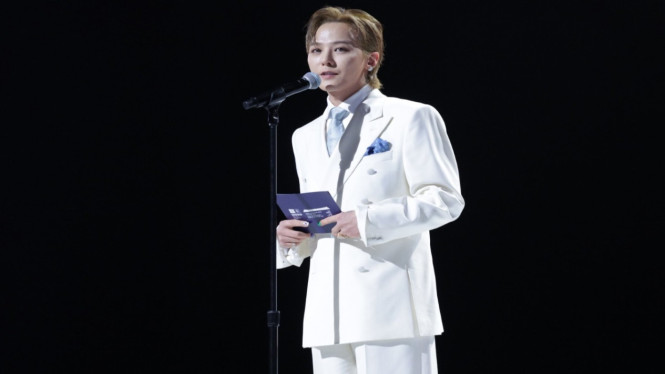 G-Dragon dalam pidatonya pada pembukaan sidang komite warisan dunia Unesco ke-48