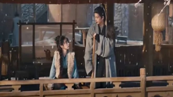 Cuplikan adegan Fan Changyu dan Xie Zheng dalam drama China Pursuit of Jade